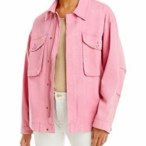 Pistola Allegra Oversized Utility Pink Jacket - Size XS